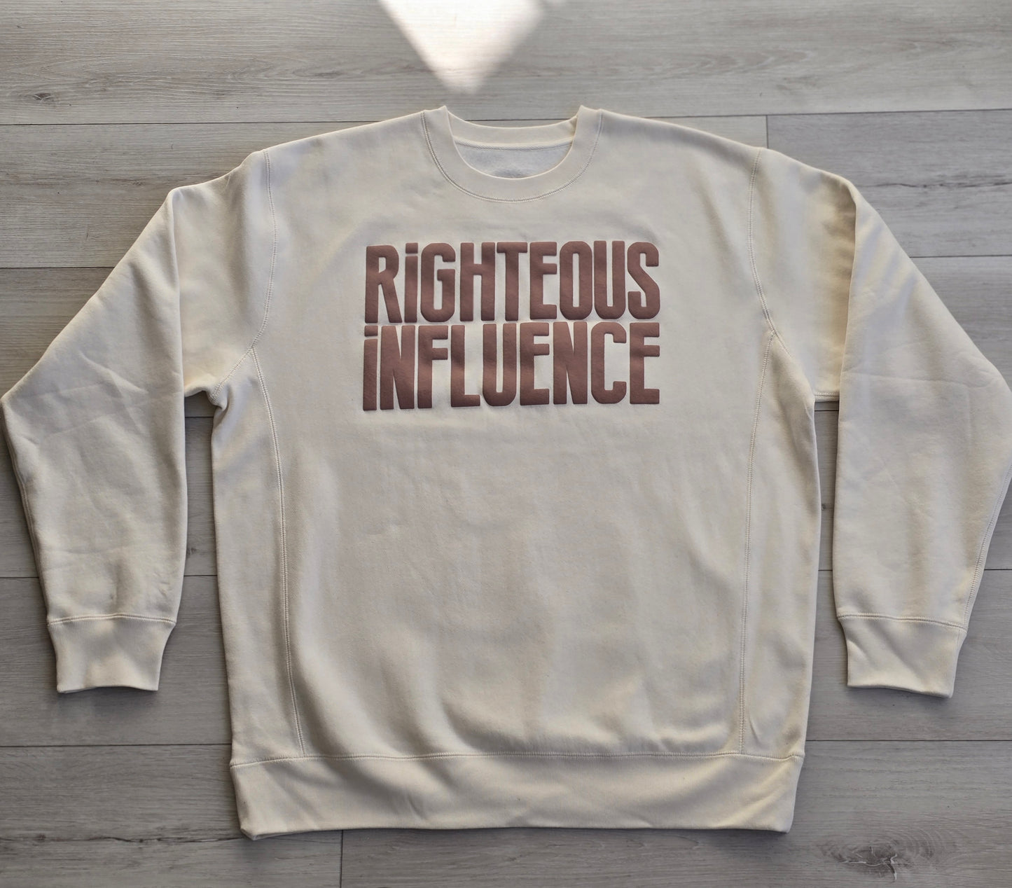 RIGHTIOUS INFLUENCE BONE BODY CAMEL LETTERS