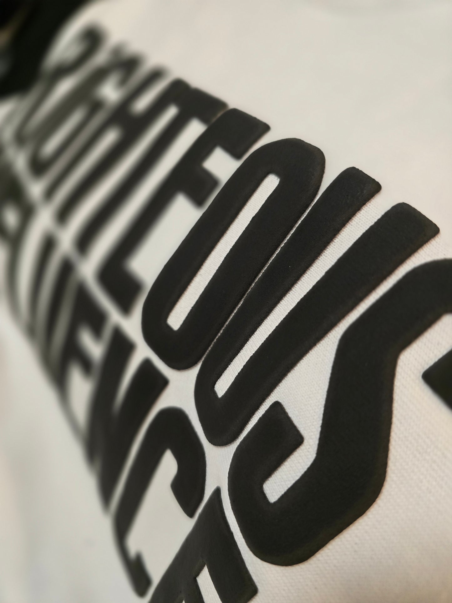 RIGHTEOUS INFLUENCE white body with black letters