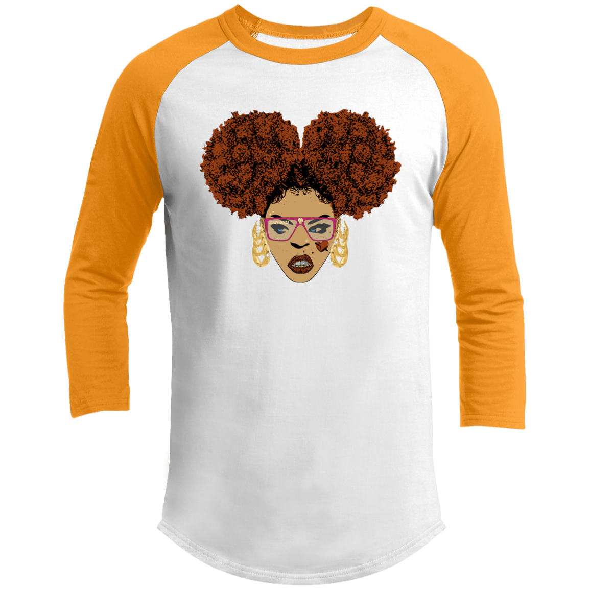 AFRO PUFFS HAVA NICE DAY GRAPHIC T-SHIRT